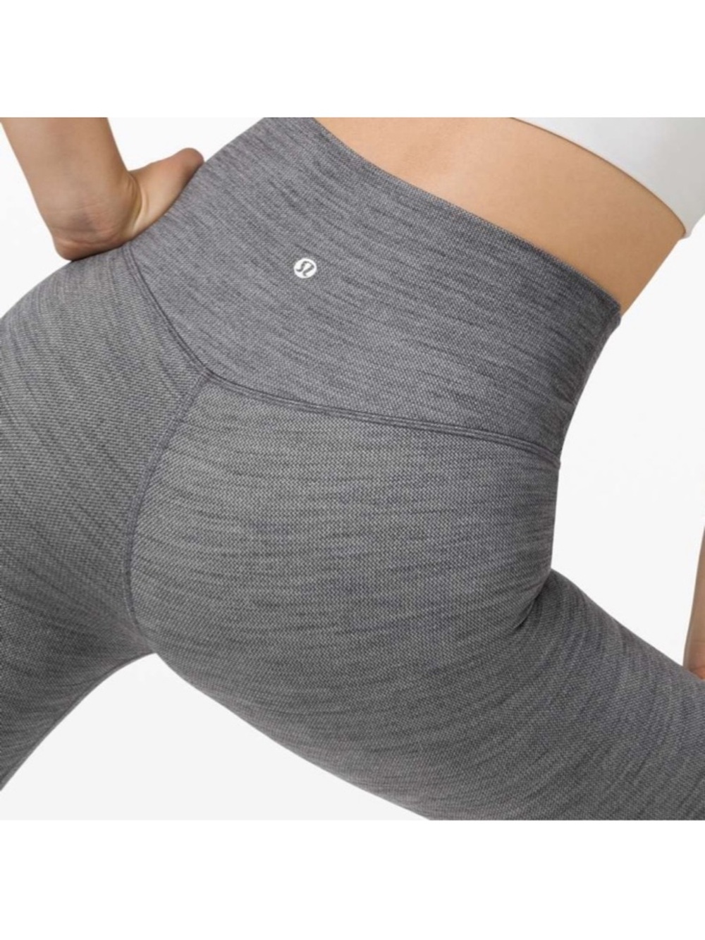 lululemon athletica Heathered Gray Leggings